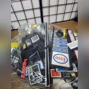 Playmobil set 3434 Esso Petrol Station, Not Complete, Vintage Toy Set